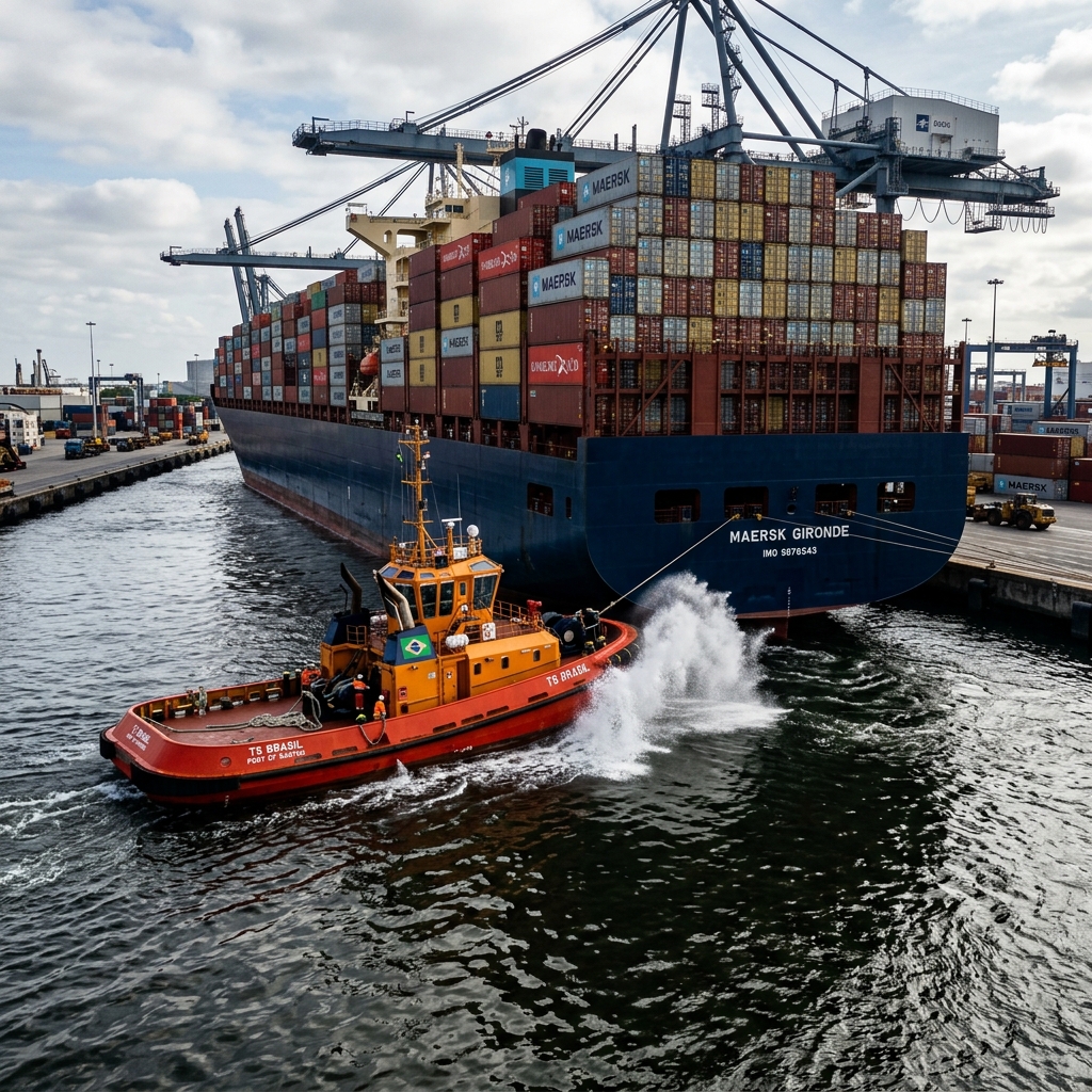 Apoio Portuário com Barcos