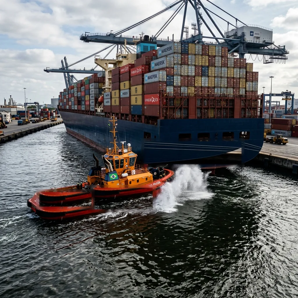 Apoio Portuário com Barcos